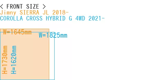 #Jimny SIERRA JL 2018- + COROLLA CROSS HYBRID G 4WD 2021-